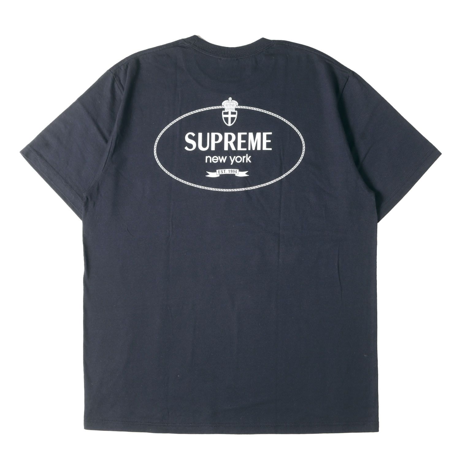 美品】Supreme シュプリーム Tシャツ ネイビー 紺 サイズ:L | 24AW