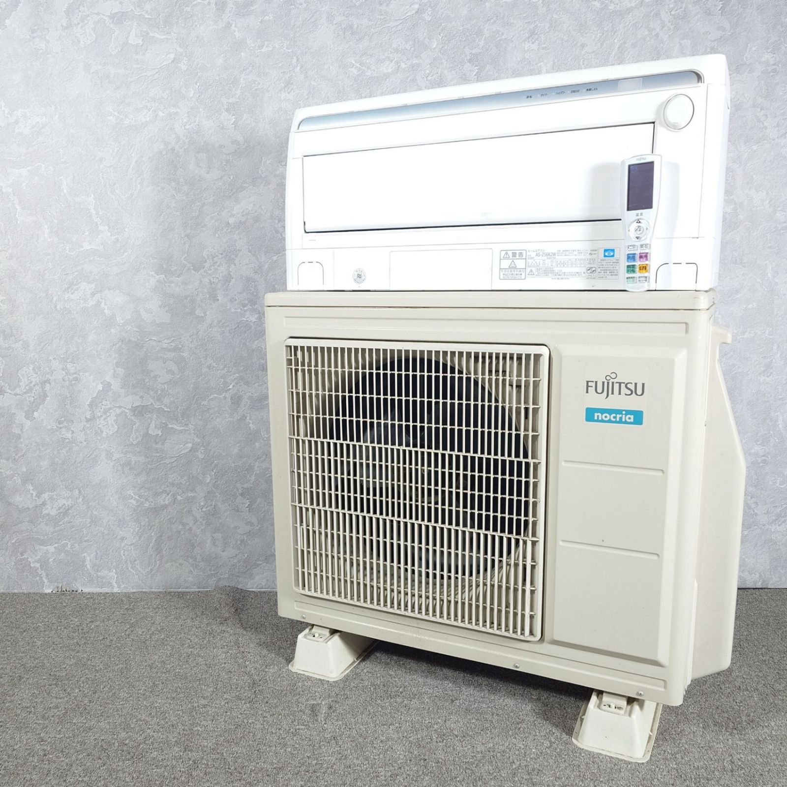 2020年製】富士通ゼネラル ノクリア AS-Z56K2W ルームエアコン 室外機