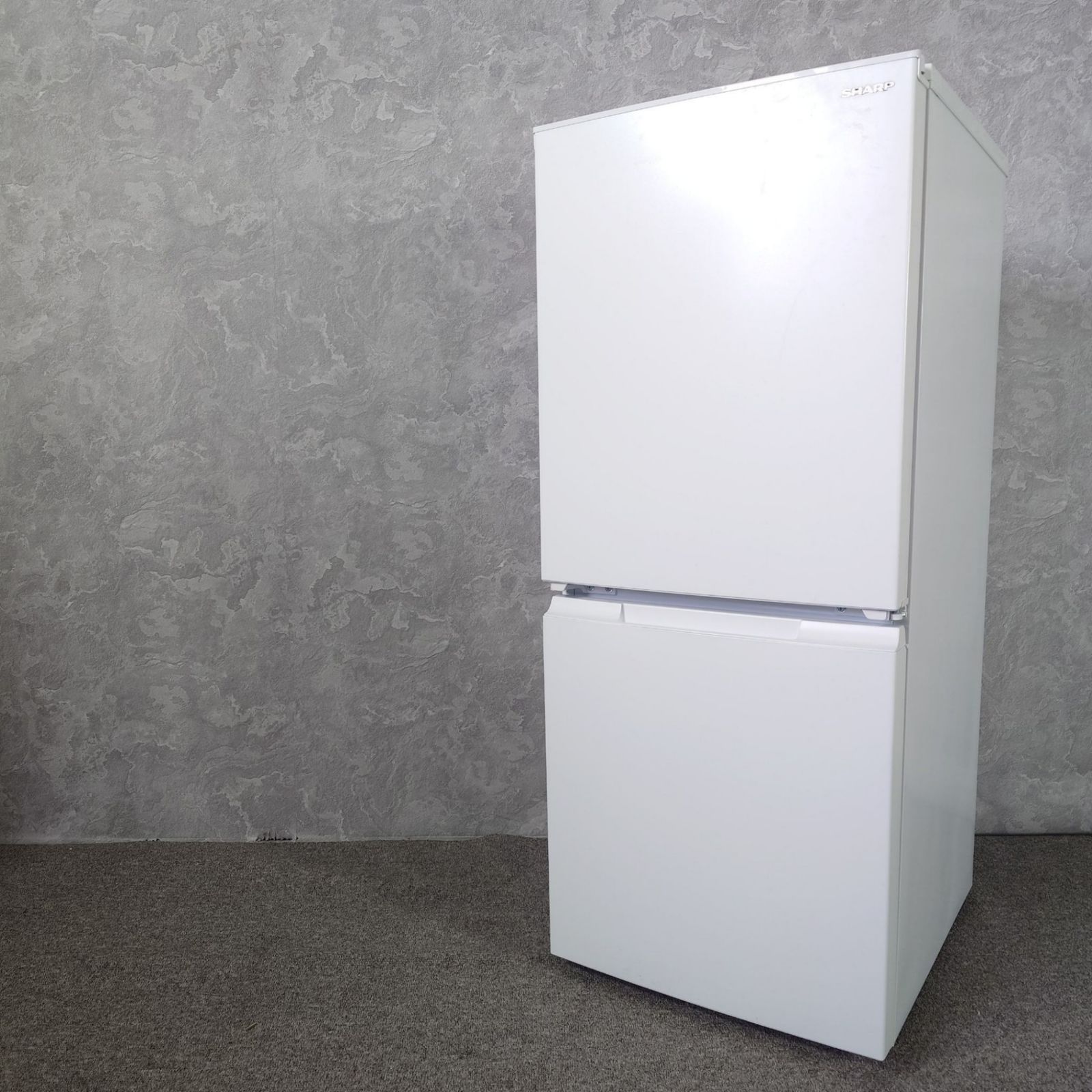 2023年製】SHARP シャープ SJ-D15J-W ノンフロン冷凍冷蔵庫 152L 