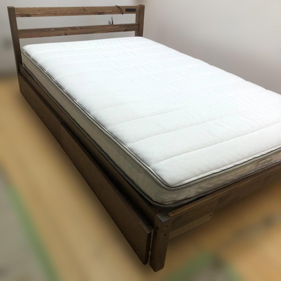 ニトリ セミダブルベッド SDフレーム パック5 WD N-SLEEP C1-05 EM 