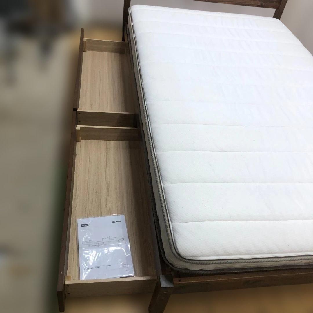 ニトリ セミダブルベッド SDフレーム パック5 WD N-SLEEP C1-05 EM 