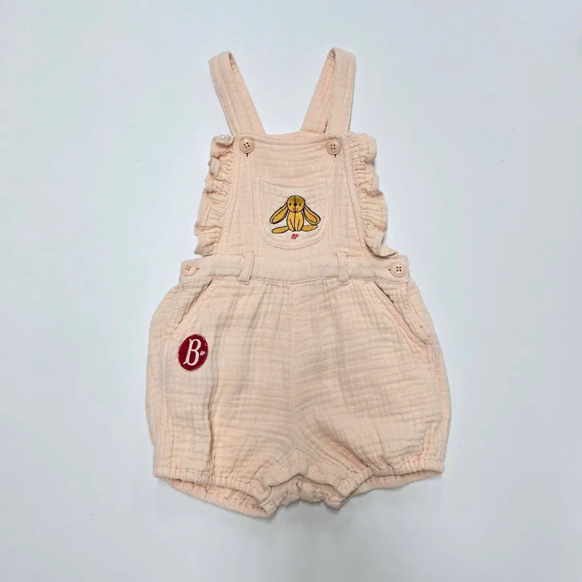85 BEBE DE PINO ベベデピノ うさぎ ガーゼ コットン スーツ