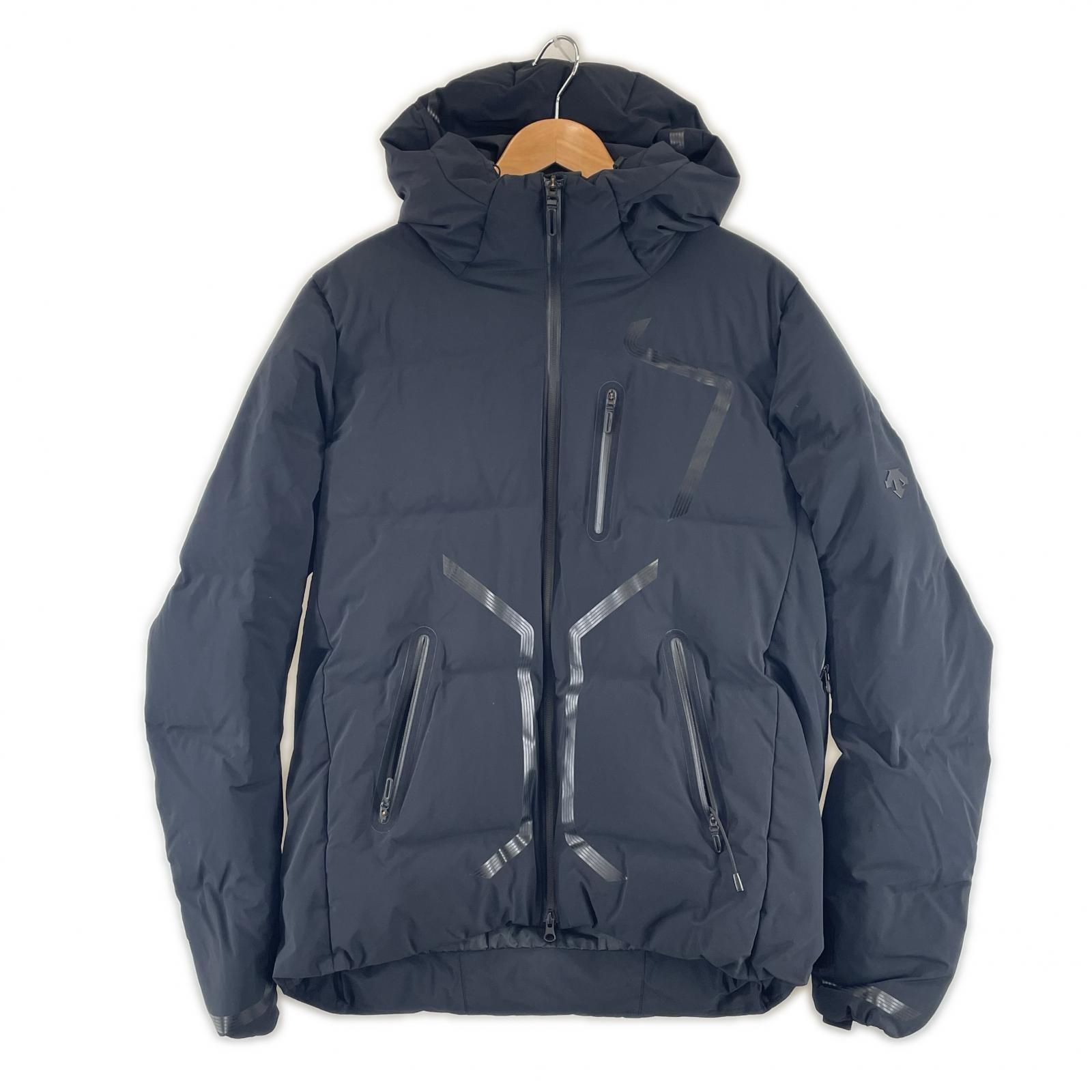 美品 DESCENTE デサント DAMQGK33U ライン 秋冬 AW ダウンジャケット 