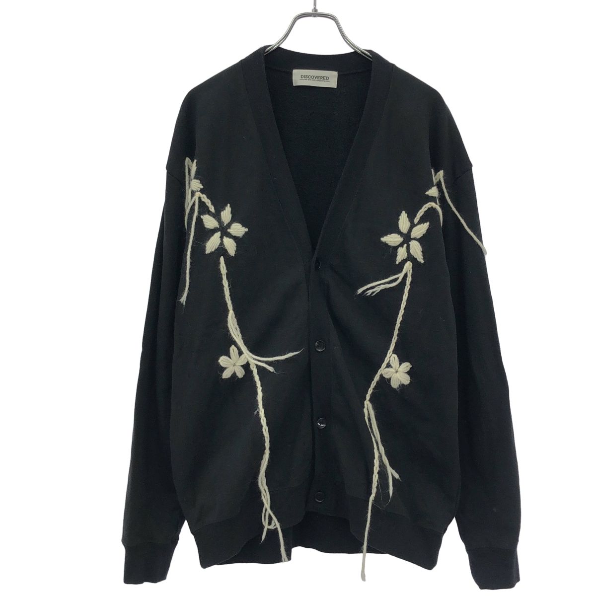 DISCOVERED ディスカバード FLOWER EMBROIDERIES SWEAT CD フラワー 