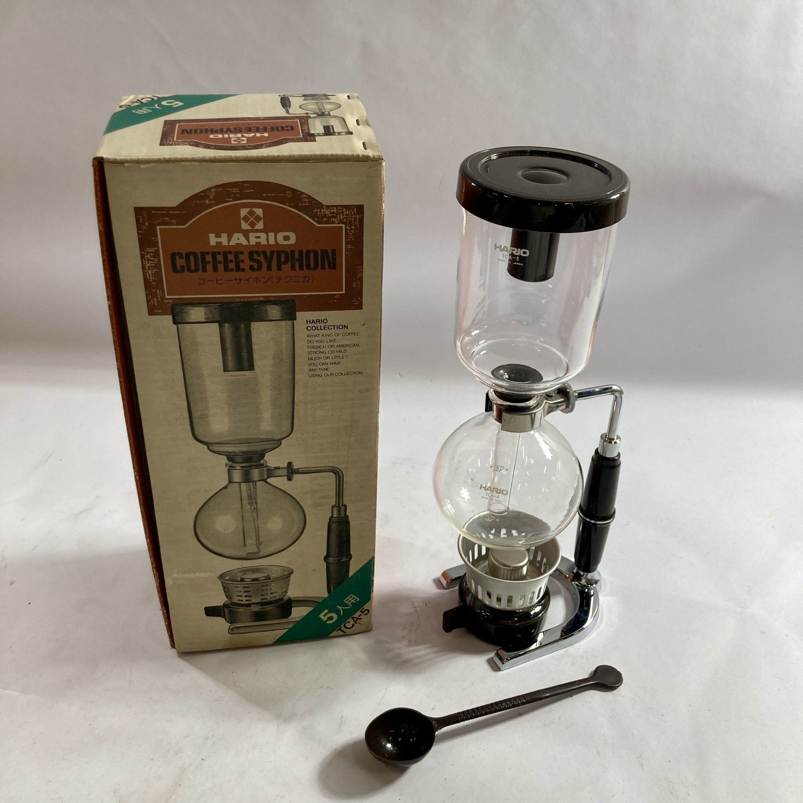 ★ HARIO ハリオ COFFEE SYPHON コーヒーサイフォン「テクニカ」5人用 TCA-5 コーヒーメーカー 現状品