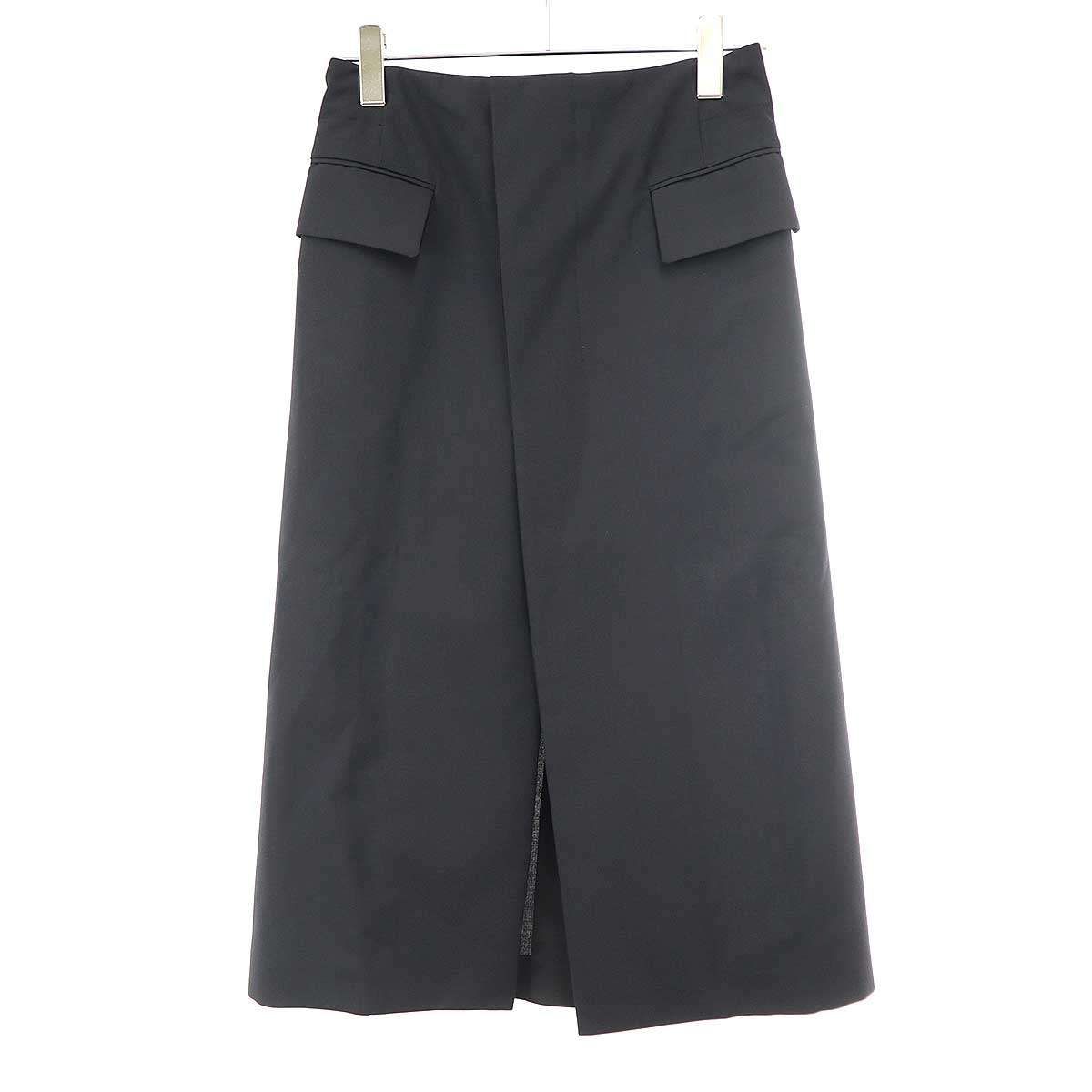 sacai サカイ 23AW Suiting Mix Skirt スーチングミックススカート 23 