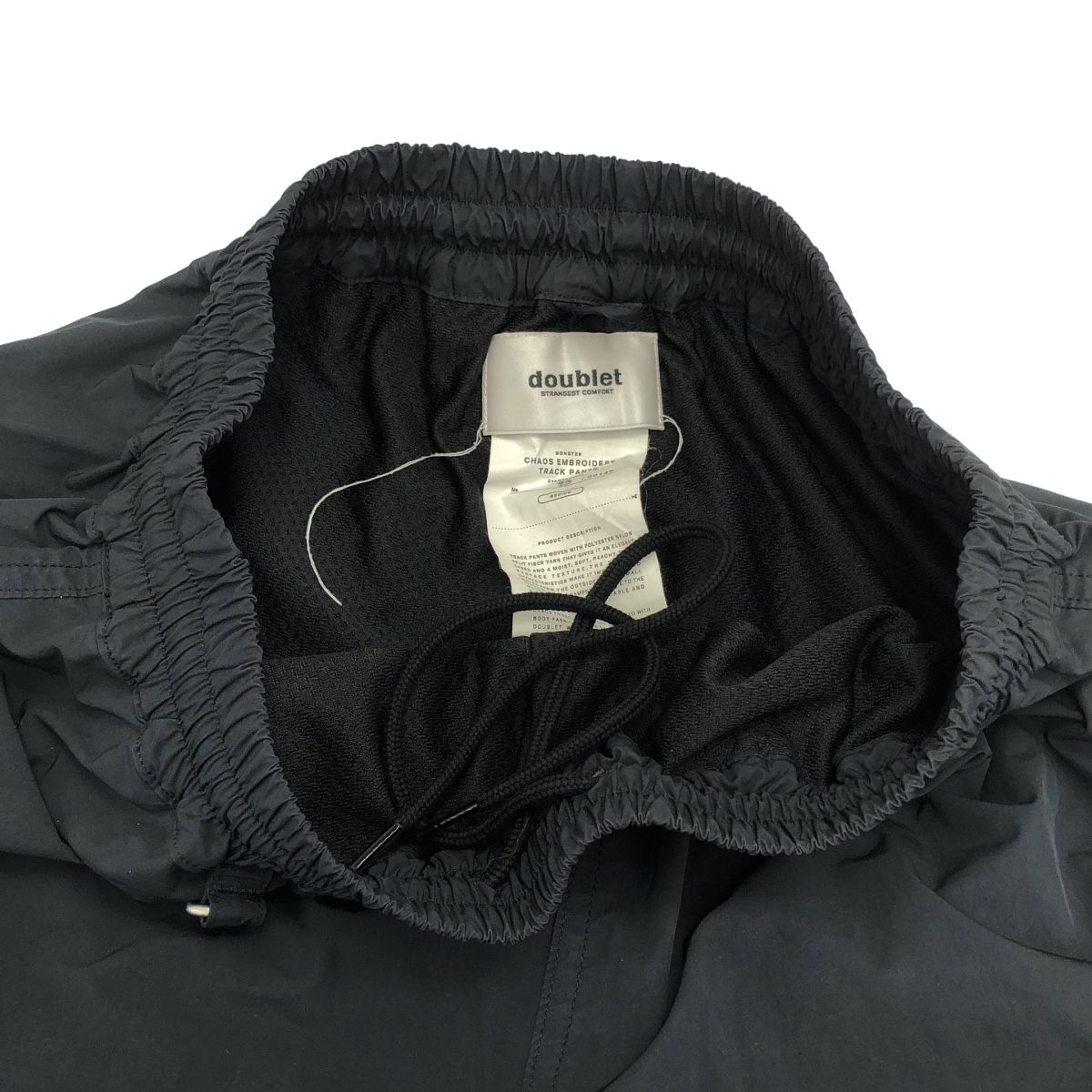 doublet ダブレット 23AW CHAOS EMBROIDERY TRACK PANTS トラック