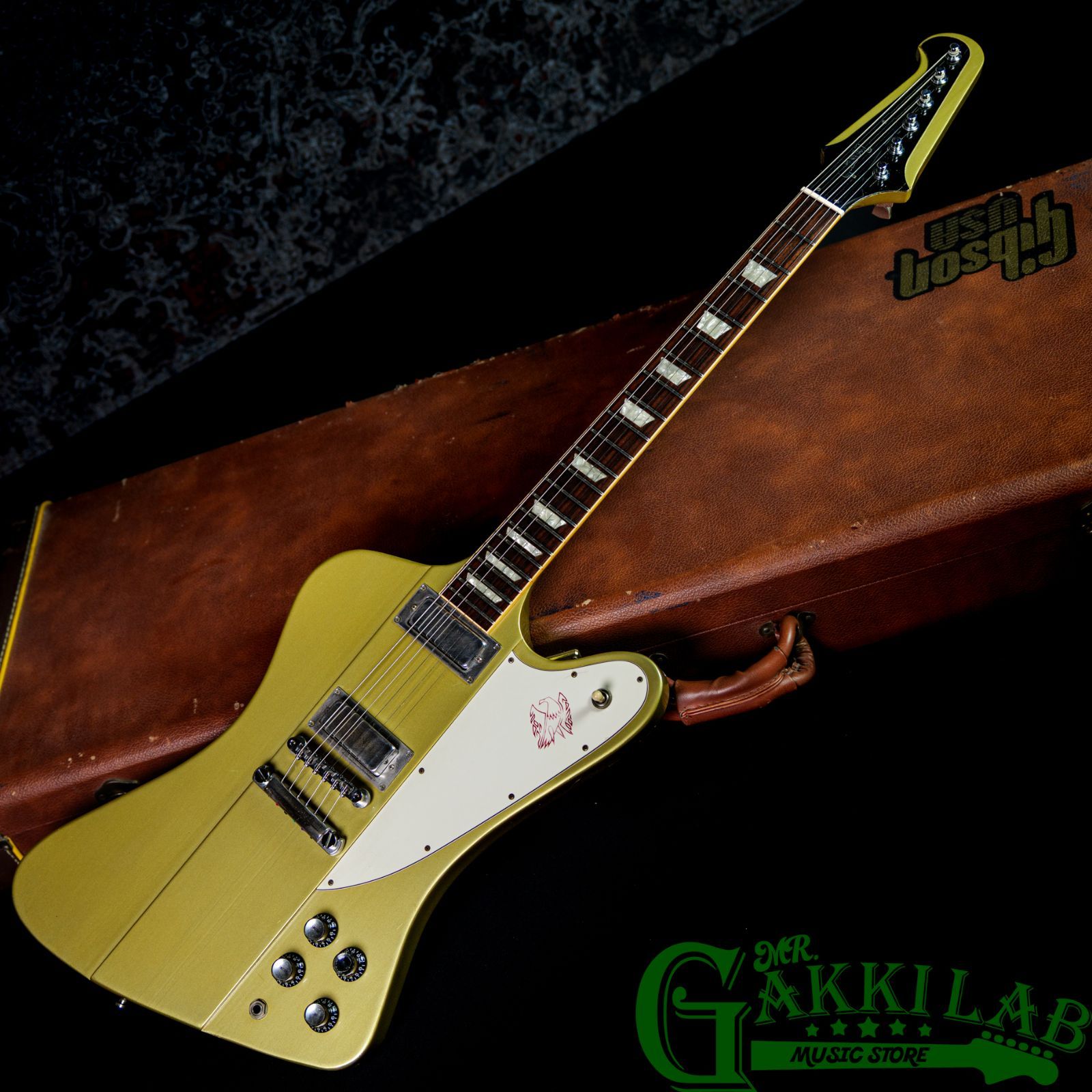 Gibson Custom Shop 1997 Firebird V / Gonden Mist Poly 【現物画像 