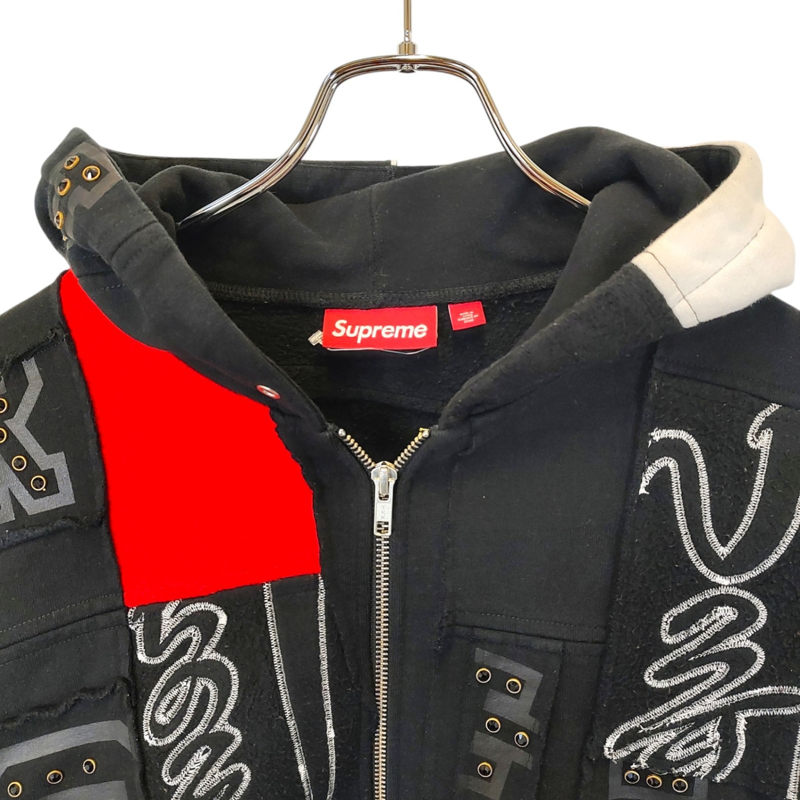 Supreme シュプリーム 25SS Patchwork Zip Up Hooded Sweatshirt 