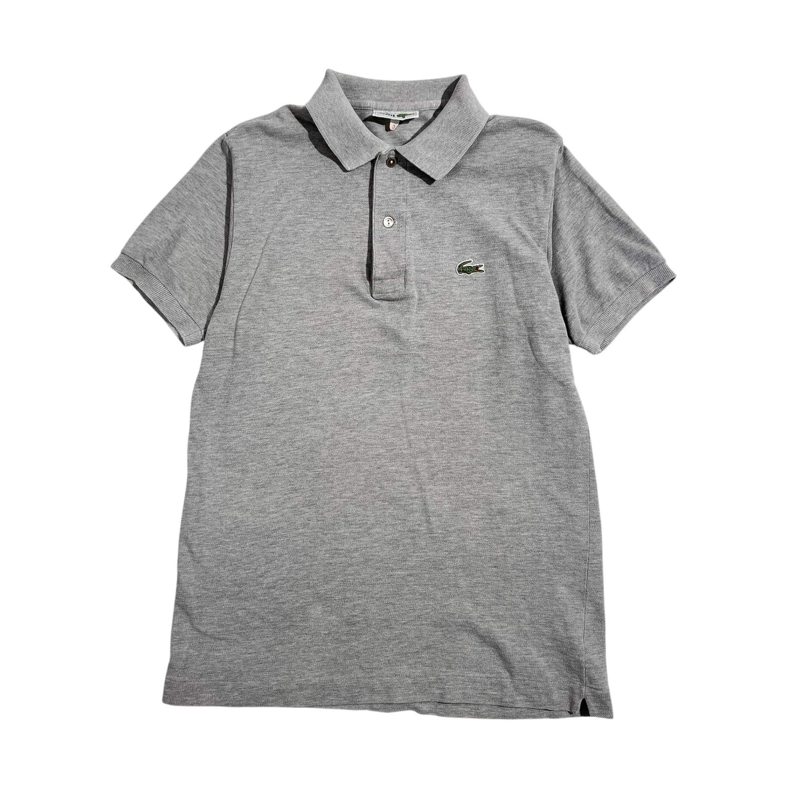 70s CHEMISE LACOSTE シュミーズラコステ 文字ワニ 半袖 鹿の子 