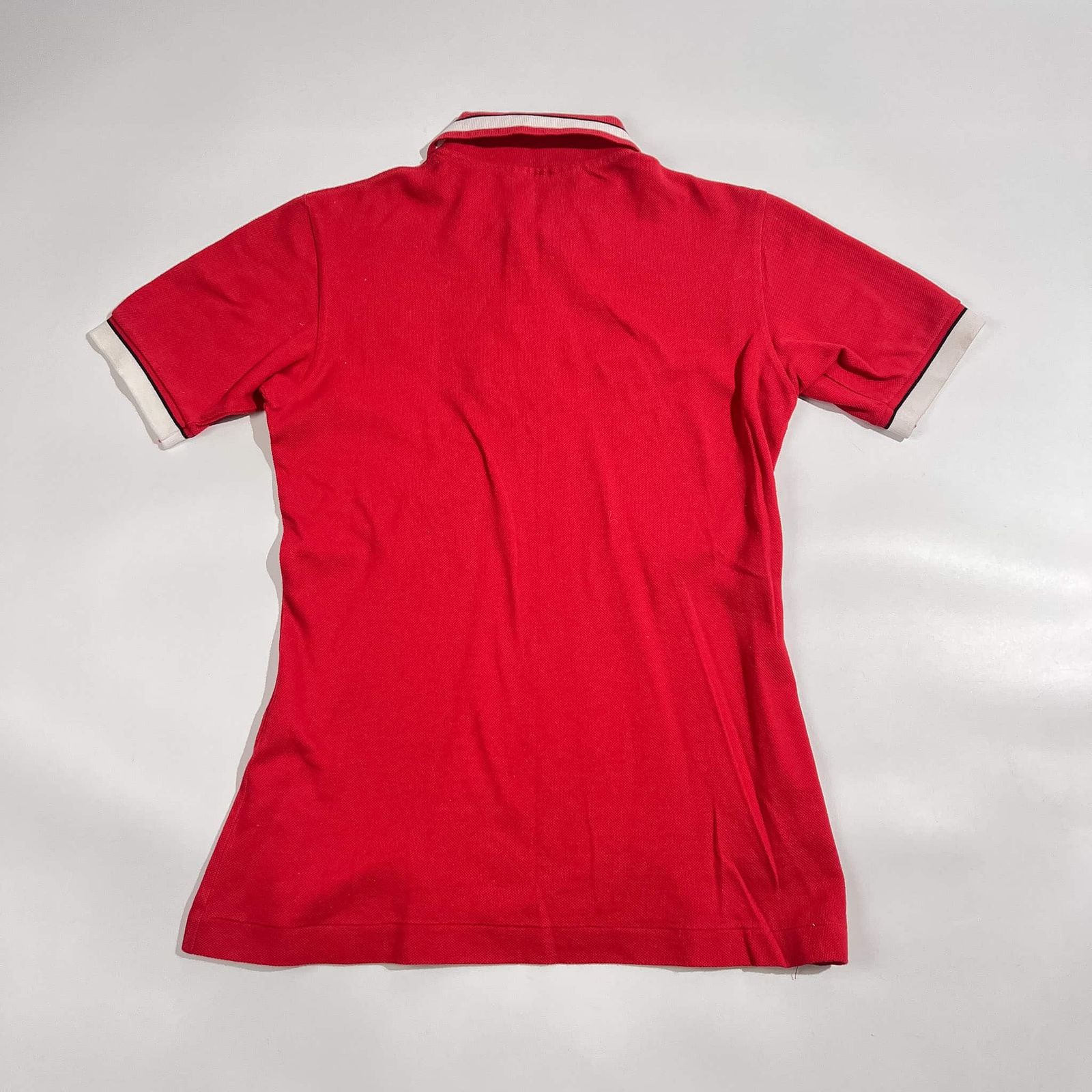 70s CHEMISE LACOSTE シュミーズラコステ 文字ワニ 襟ライン 鹿の子 