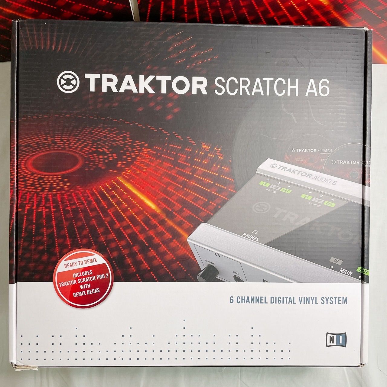 ⭐︎TRAKTOR Scratch A6 DVS DJシステム タイムコード オーディオ
