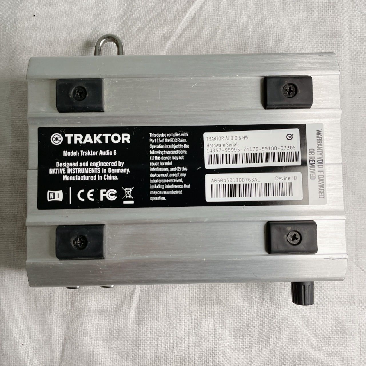 ⭐︎TRAKTOR Scratch A6 DVS DJシステム タイムコード オーディオ