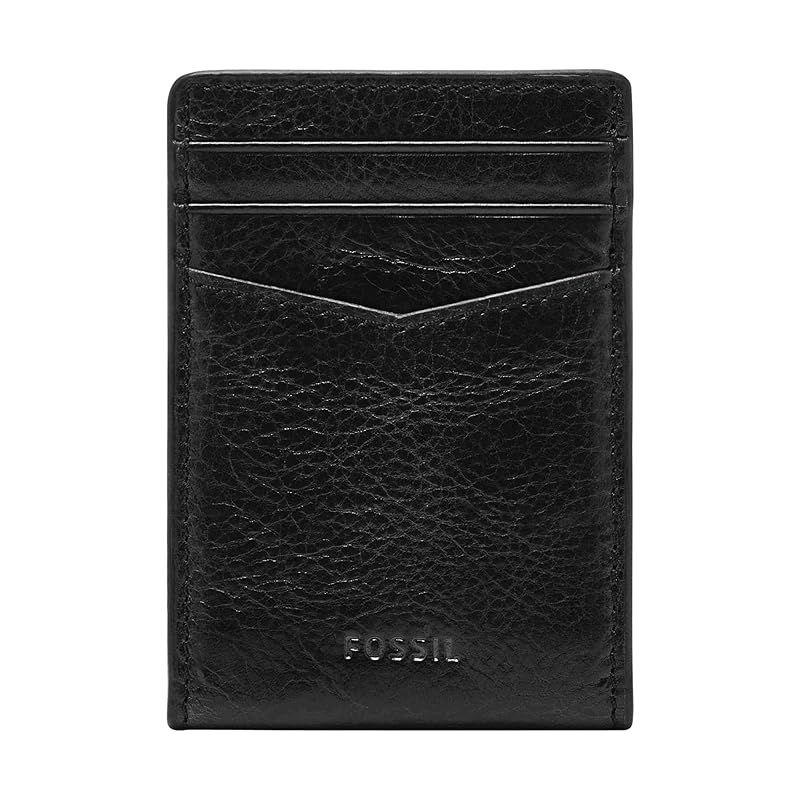 【新品】 [フォッシル] カード入れ メンズ レザー ブラック ML4173001 0