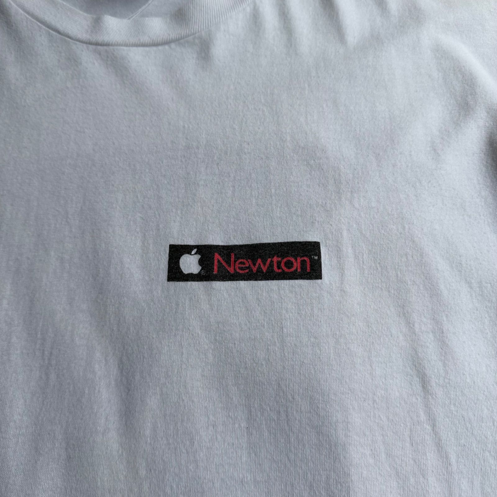 Hanes / 90's APPLE NEWTON T-shirt size M ヘインズ バックプリント