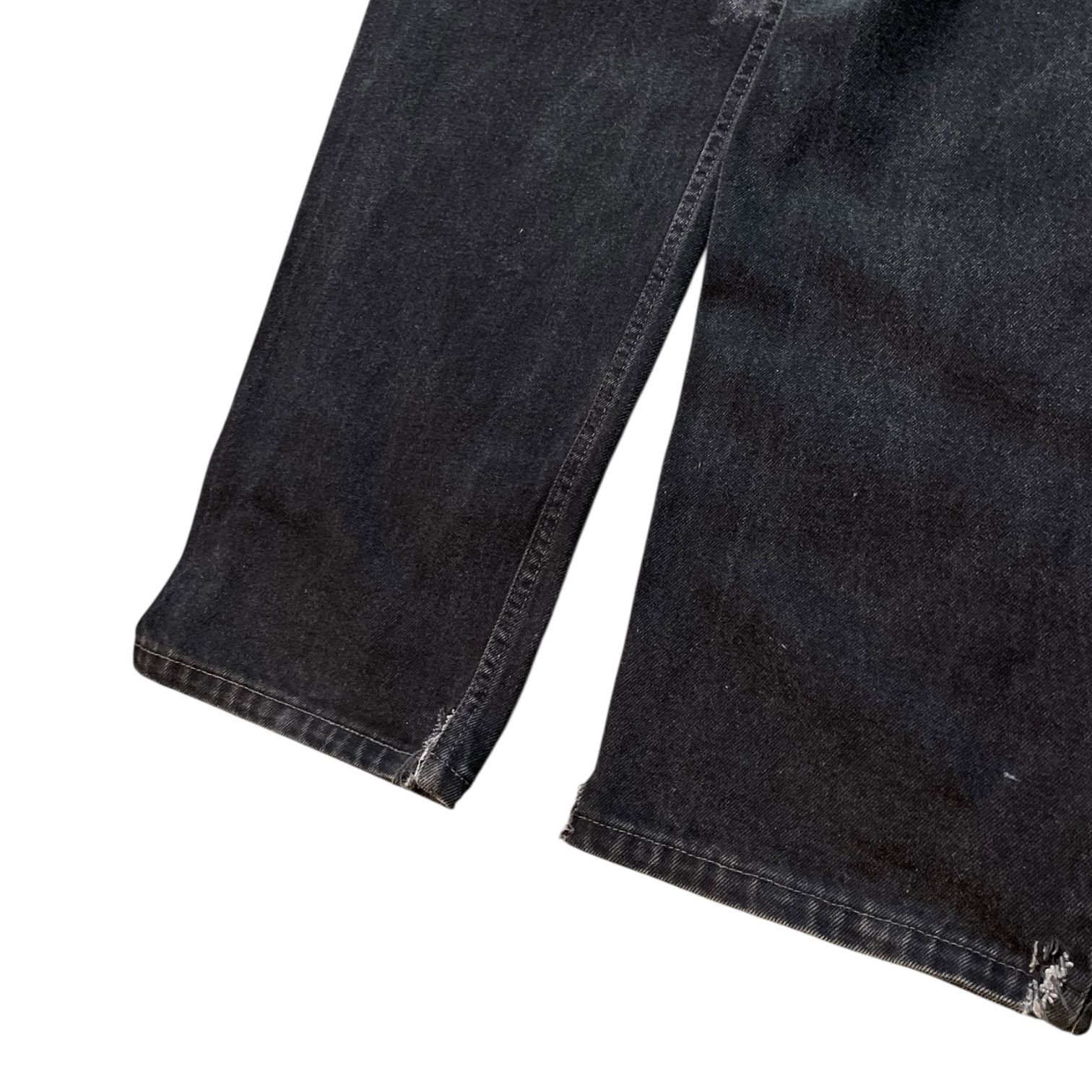 USA製 90s Levis 550 Black Denim Pants 黒 W35 L30 リーバイス 