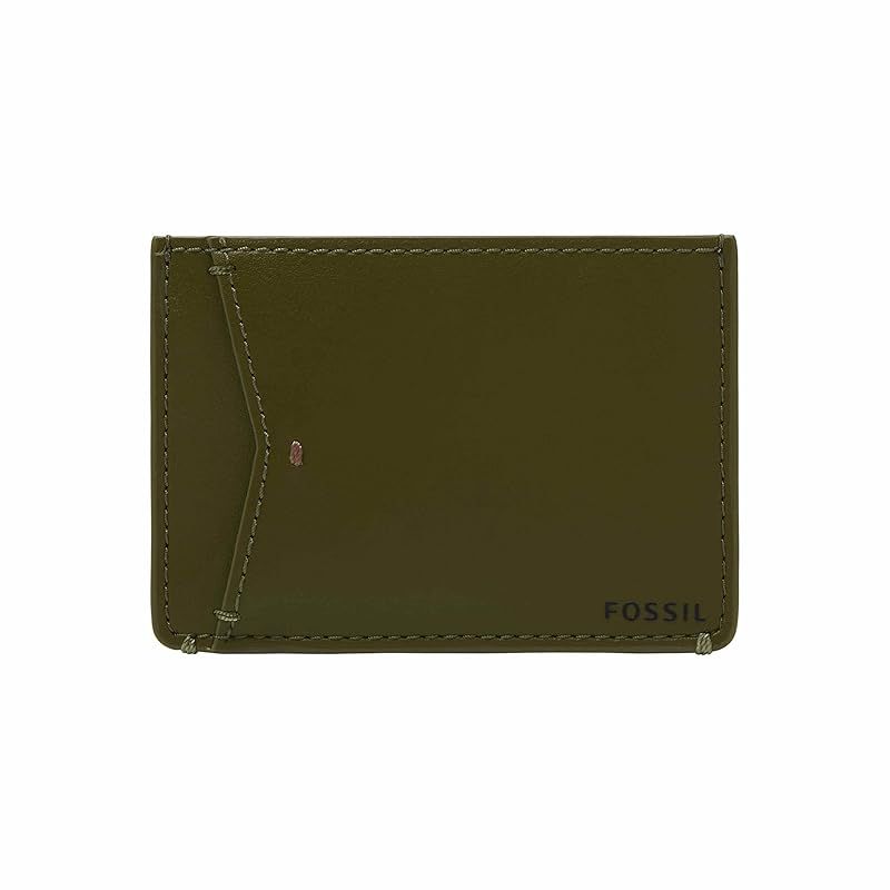 【新品】 [フォッシル] カード入れ メンズ ポリウレタン グリーン ML4461376 0