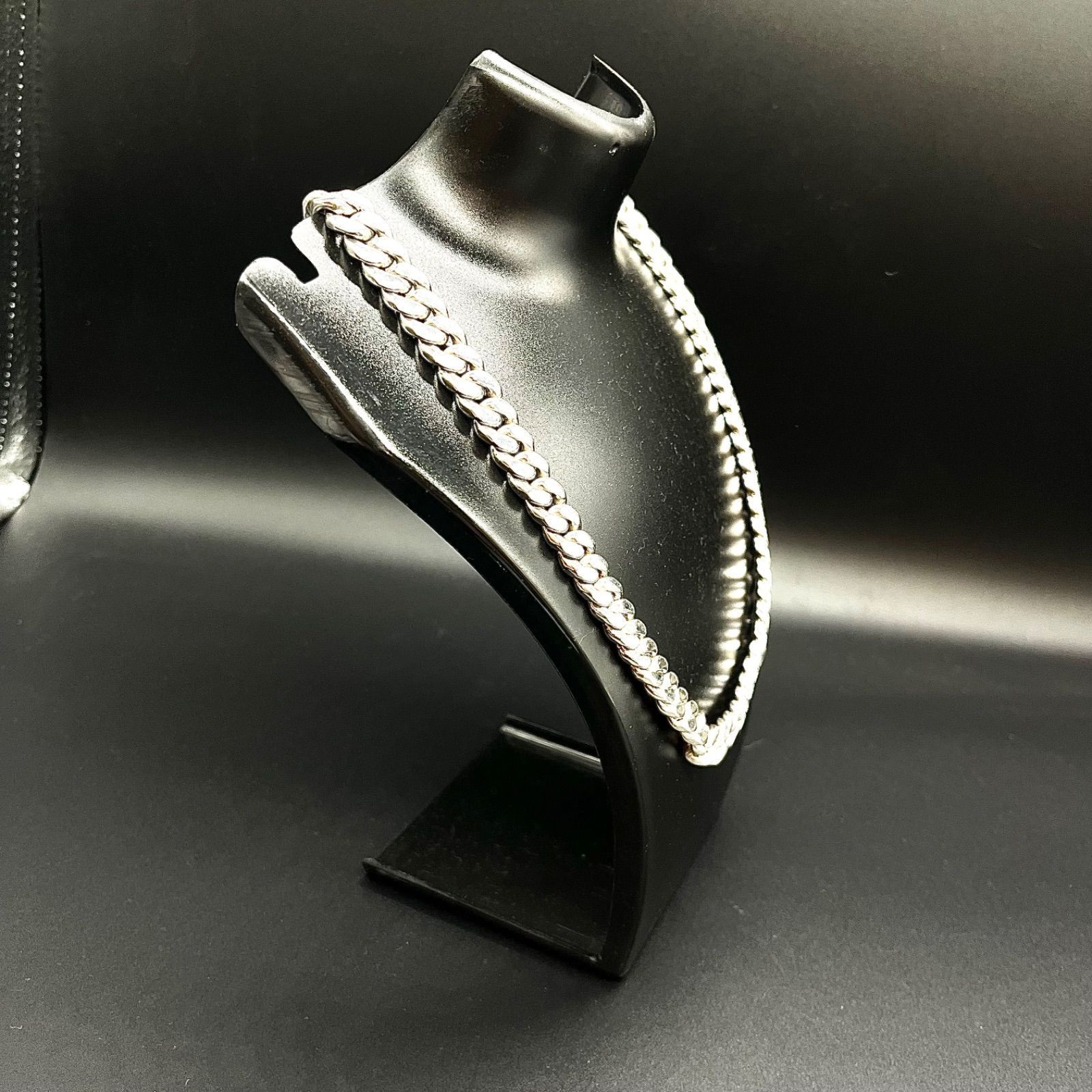 喜平 マイアミ ネックレス シルバー50cm silver 925 刻印 カテゴリー