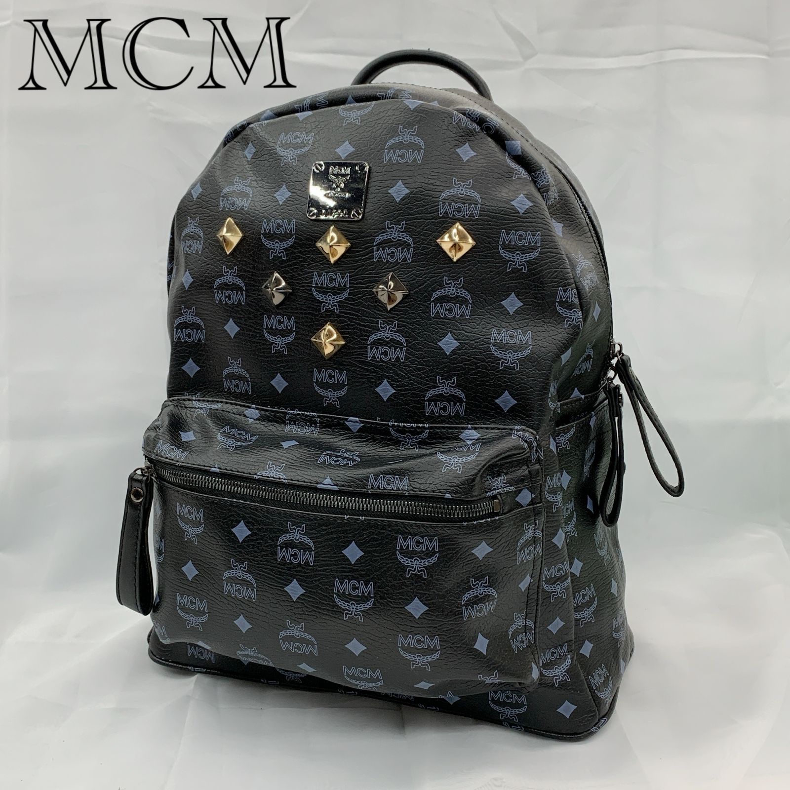 MCM エムシーエム スタークバックパック D1890 リュック ブラック 