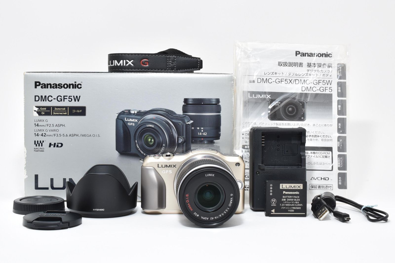 ☆新品級☆【ショット数 36回】 パナソニック PANASONIC DMC-GF5 14 