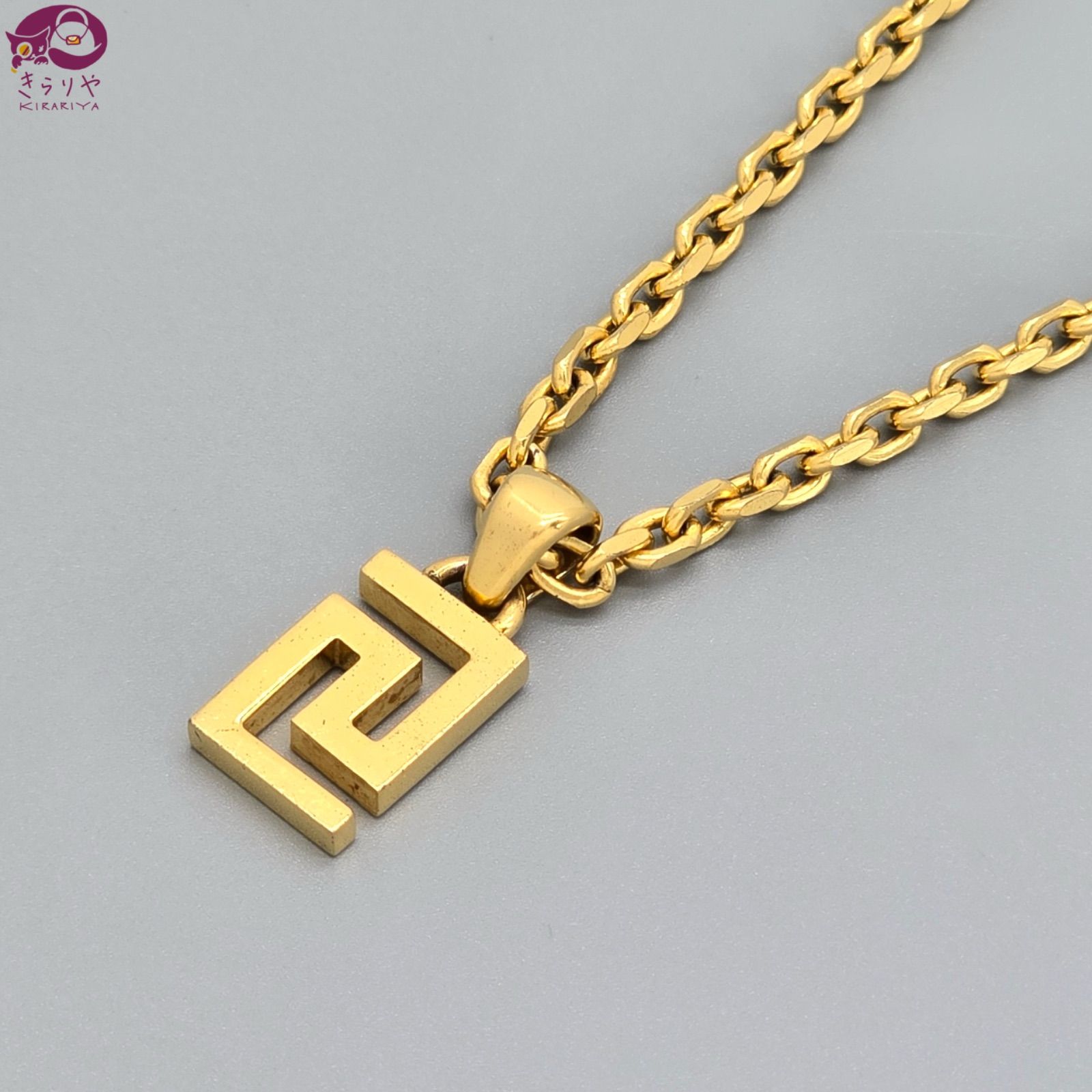 VERSACE ヴェルサーチェ グレカ ネックレス
