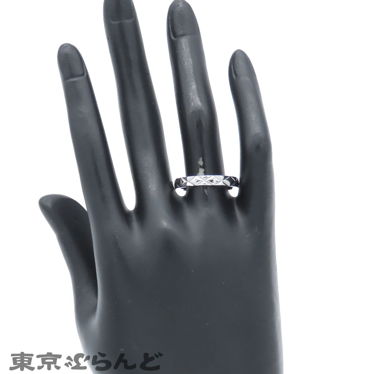 シャネル CHANEL マトラッセ プラチナ Pt950 18号相当 59 リング・指輪