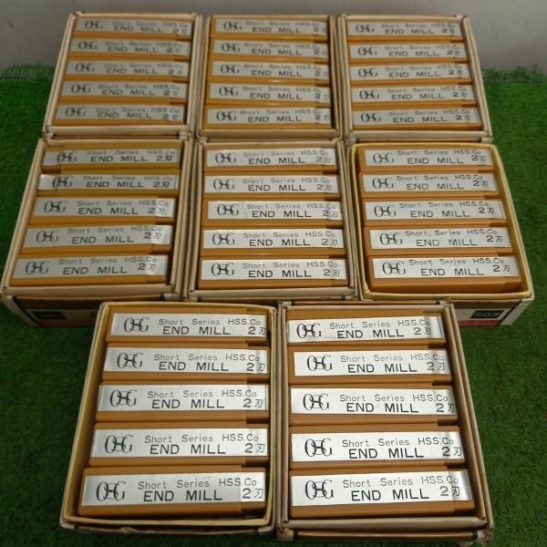 未使用】OSG 10mm エンドミル10本入り×11箱セット 【野田愛宕店 