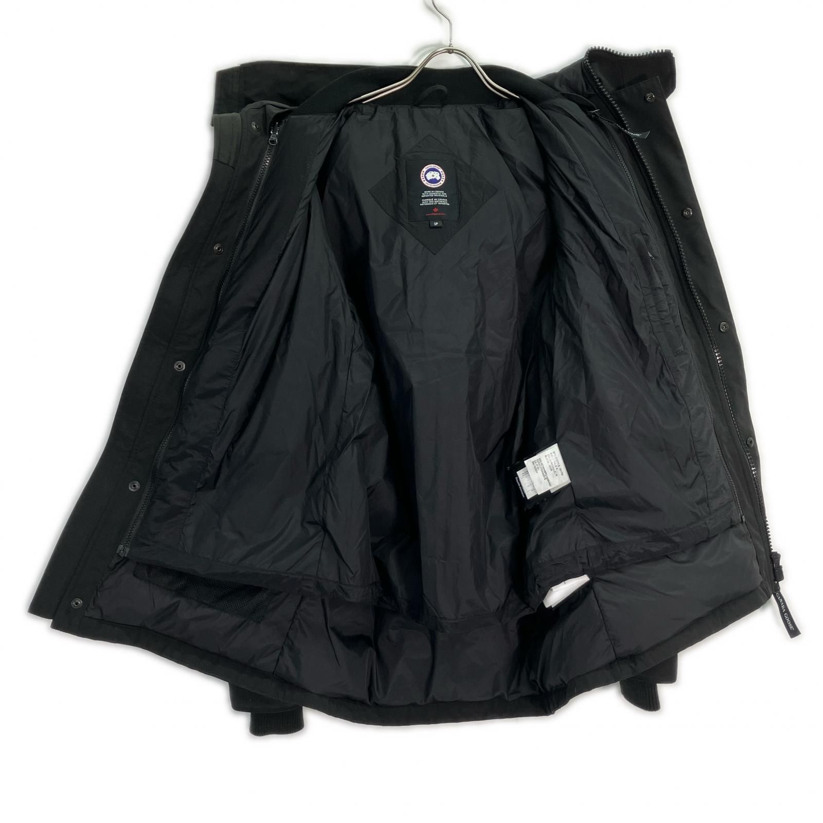 CANADA GOOSE カナダグース 5817M ﾌﾞﾗｯｸ ｶﾞﾘﾊﾞﾙﾃﾞｨ GARIBALDI PARKA S