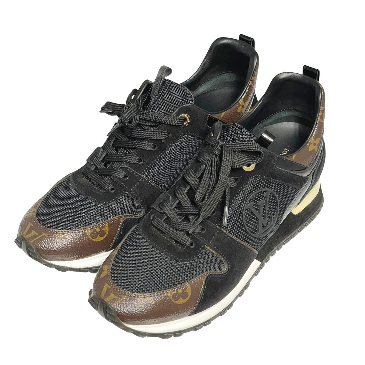 中古】 LOUIS VUITTON ルイ・ヴィトン ランアウェイ スニーカー 1A3CWB 