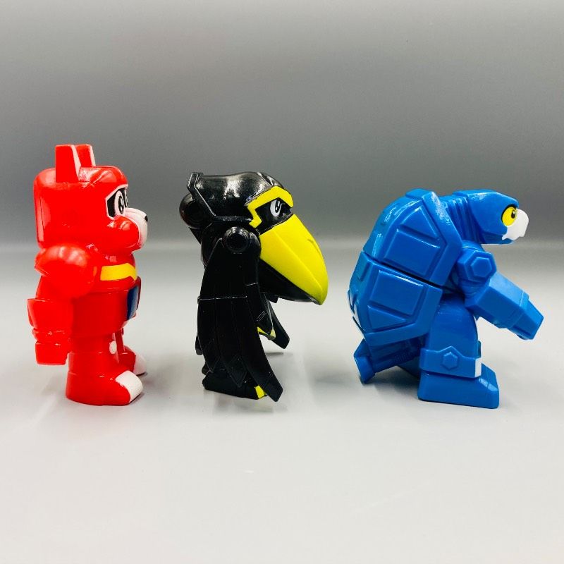 フィギュア美品】テツワン探偵 ロボタック スーパーバトルセット 1998