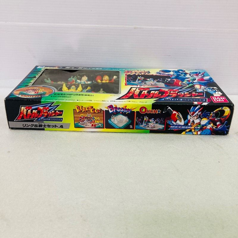 未開封品】 ロックマンX3 バトルブラッシャー リング＆戦士セット.4
