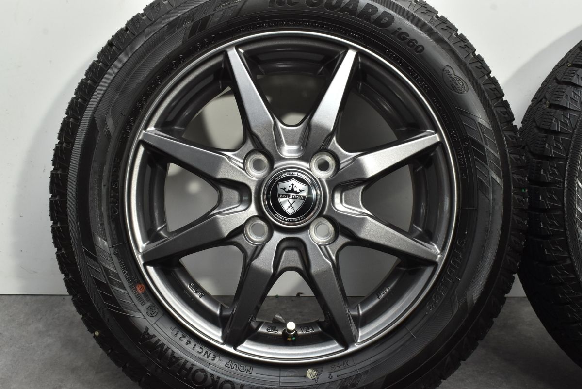 スタッドレス】エステローザ EST-8S 13in 4.00B +45 PCD100 ヨコハマ 