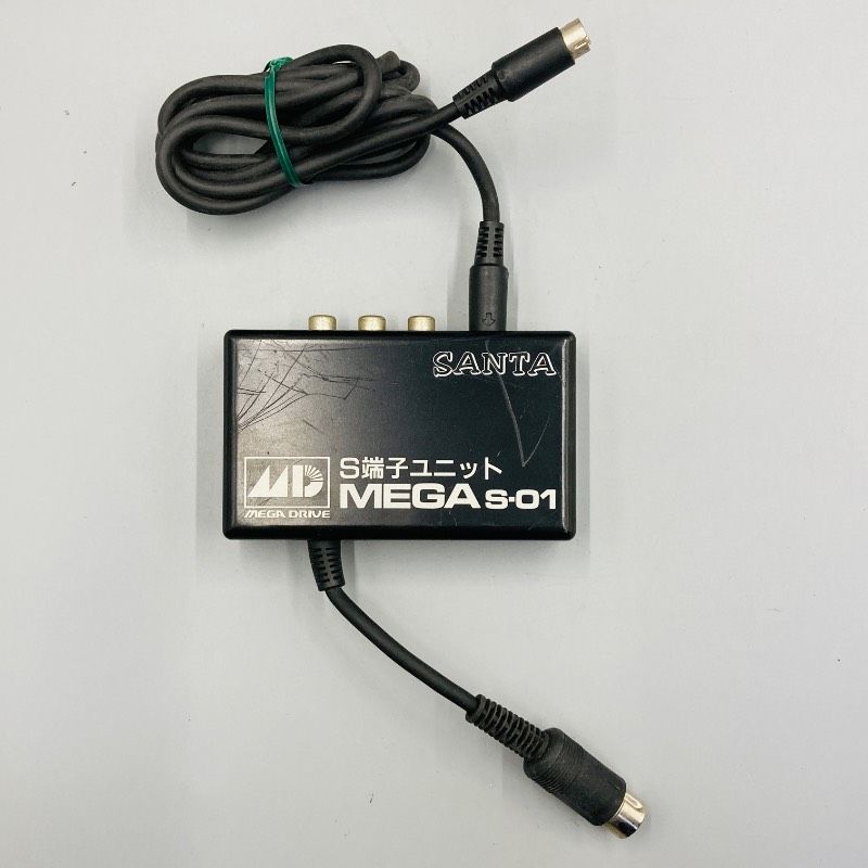 【動作未確認】サンタ メガドライブ用 S端子ユニット MEGA S-01/02 SANTA MEGA DRIVE メガドラ FZ13