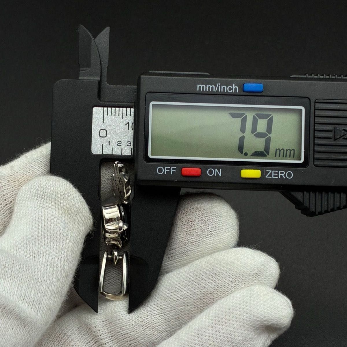 シルバー925 ペンダントトップ 天然石 オニキス ウィング 翼 羽