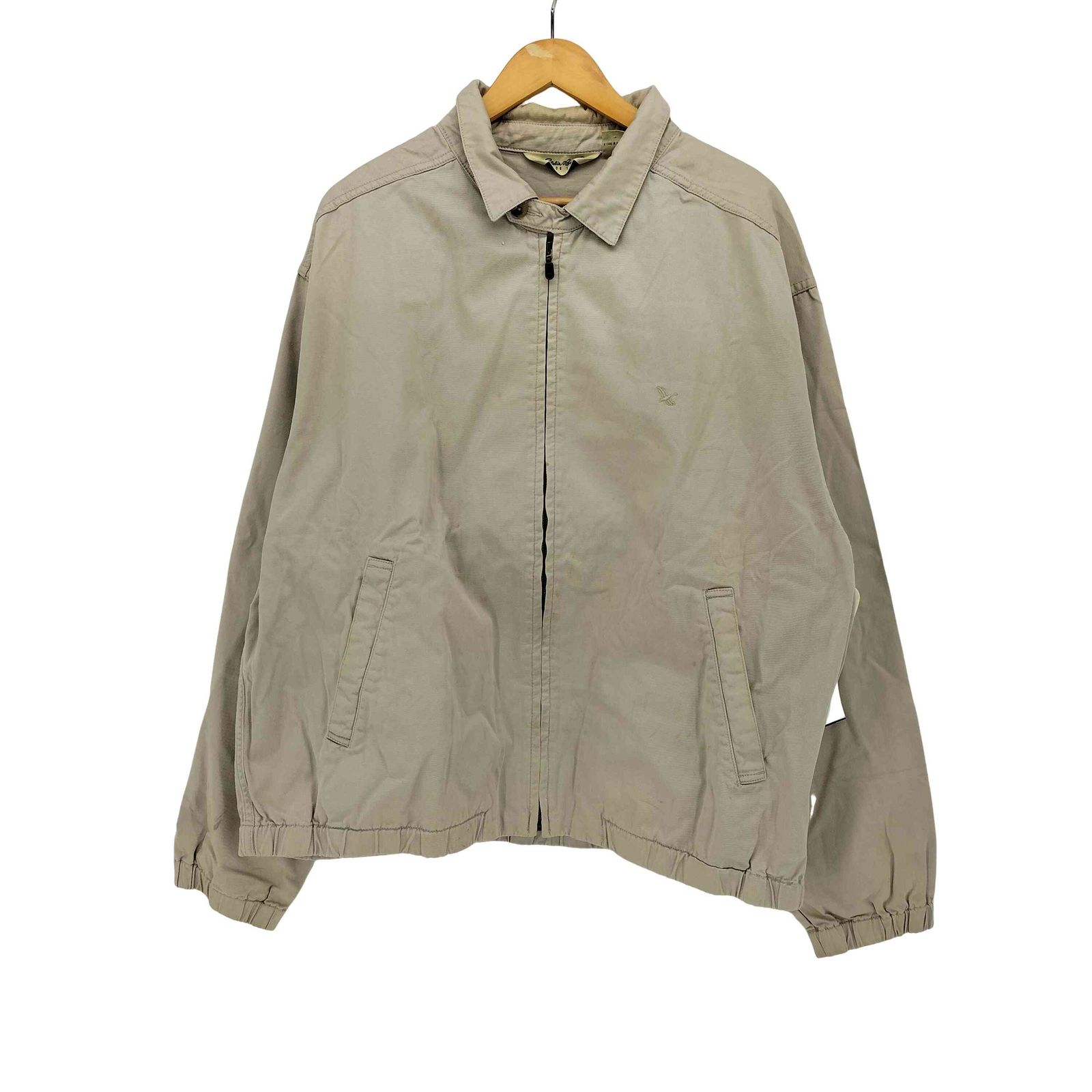 エディーバウアー Eddie Bauer 90s 白タグ 短丈 ワンポイント チン 
