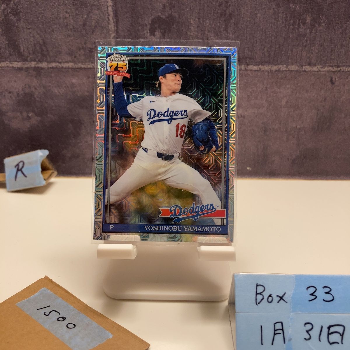 2025 Topps Chrome Yoshinobu Yamamoto 山本由伸 ロサンゼルス 