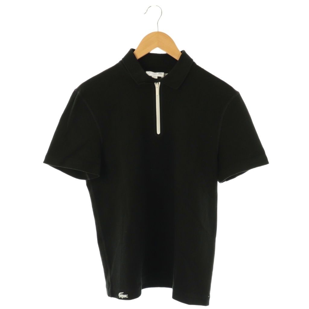 LACOSTE SPORT ポロシャツ　FR3 ラコステ LACOSTE ハーフジップ ポロシャツ 半袖 FR3 ブラック /DF