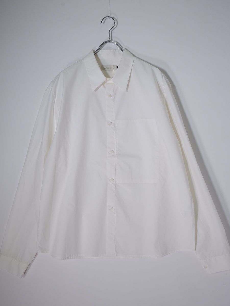 AMOMENTOアモーメント 2025AW BASIC POCKET SHIRTSベーシックポケットシャツ【L】【MSHA80699】 AMOMENTOアモーメント 2025AW BASIC POCKET SHIRTSベーシックポケット