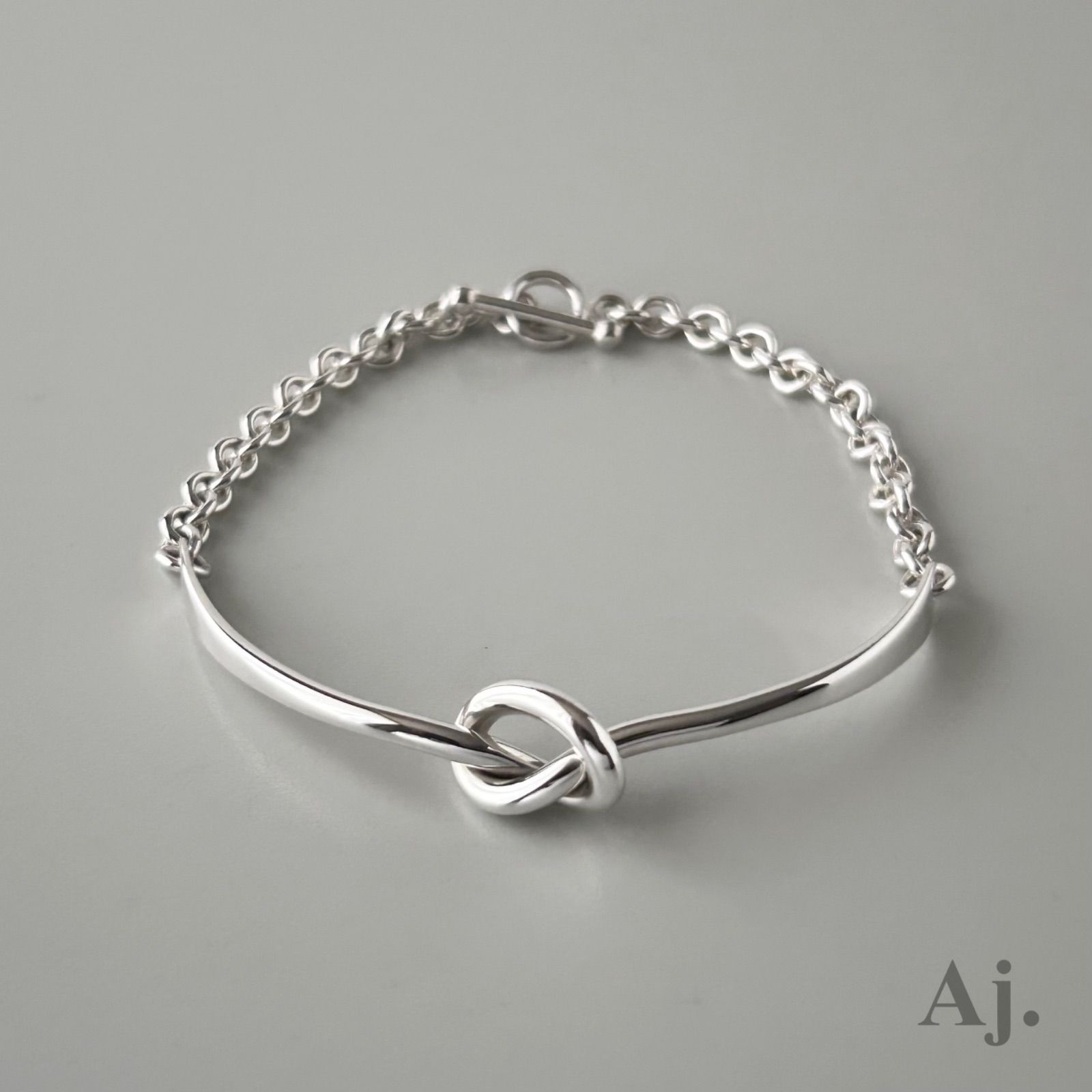 ジョージジェンセン チェーン ブレスレット A51B ノット Silver 925 