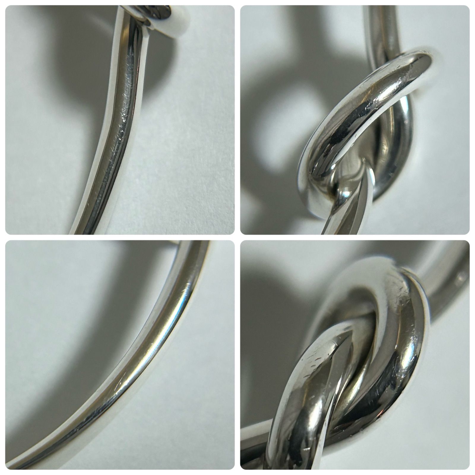 ジョージジェンセン チェーン ブレスレット A51B ノット Silver 925 