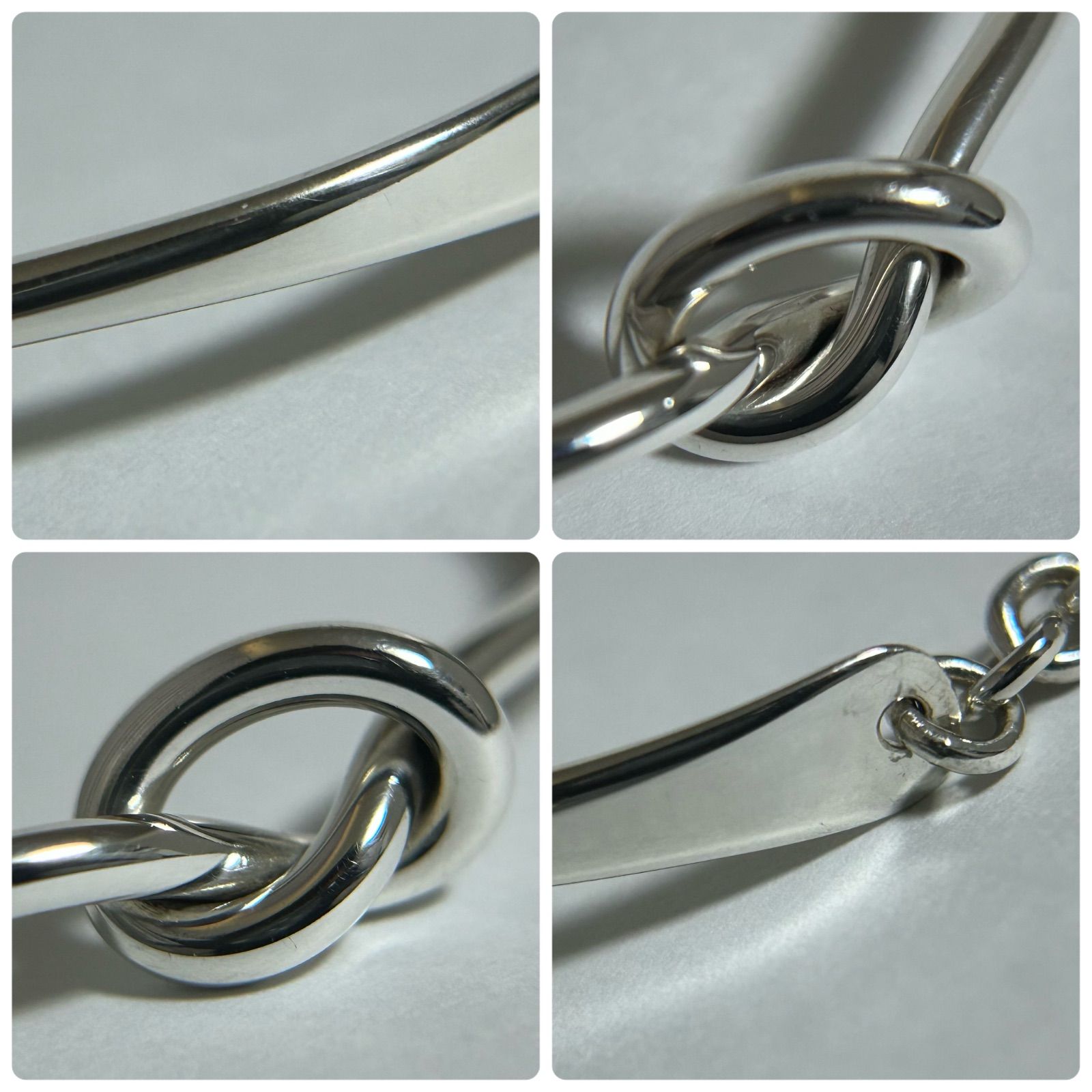 ジョージジェンセン チェーン ブレスレット A51B ノット Silver 925 
