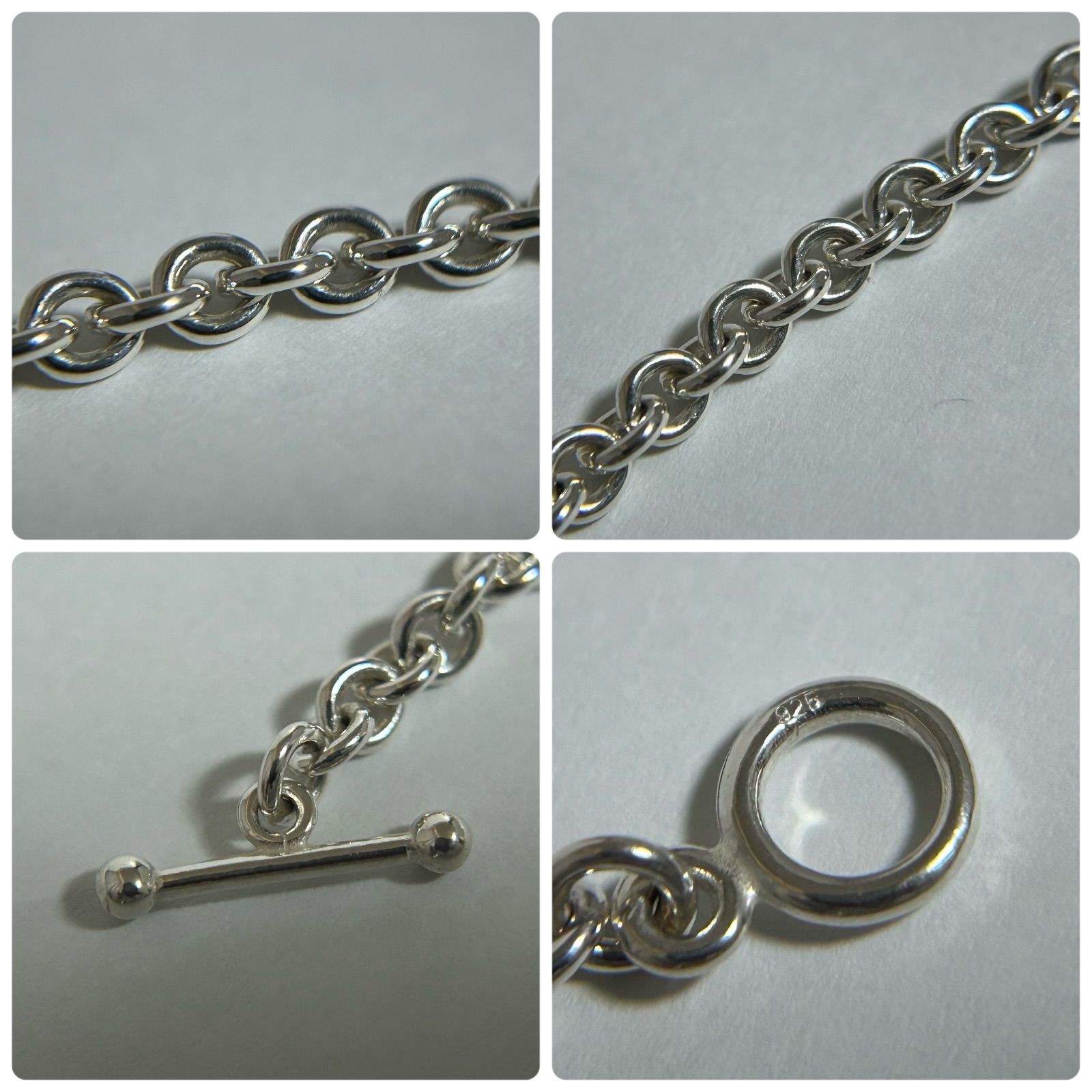 ジョージジェンセン チェーン ブレスレット A51B ノット Silver 925 
