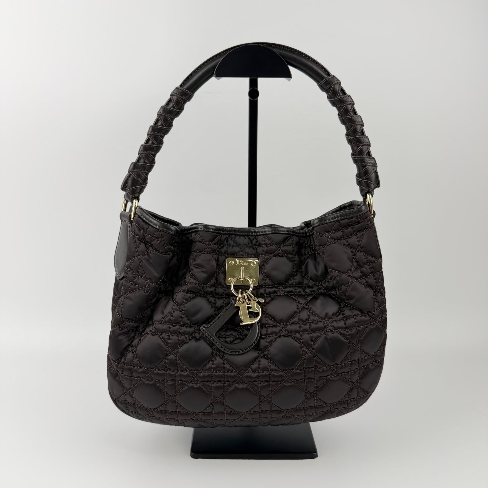 クリスチャンディオール 2wayハンドバッグ ショルダーバッグ 肩掛け レディディオール レディース Christian Dior Dior Christian クリスチャンディオール 美品Dior 千鳥金具 -