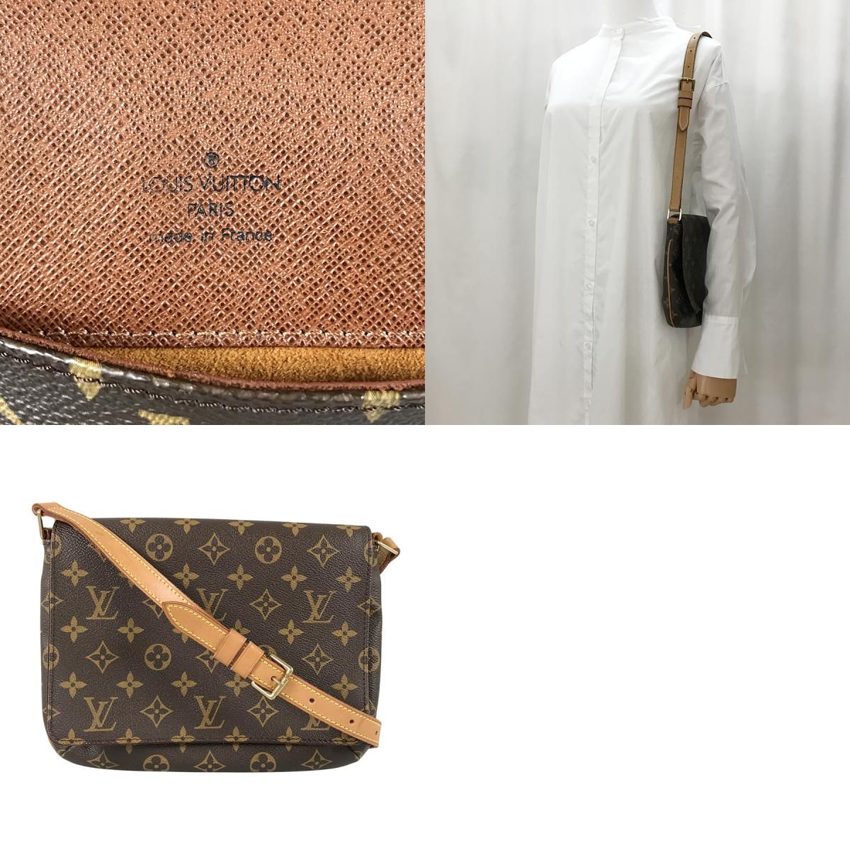 ルイ・ヴィトン LOUIS VUITTON モノグラム ミュゼット タンゴ ショート 