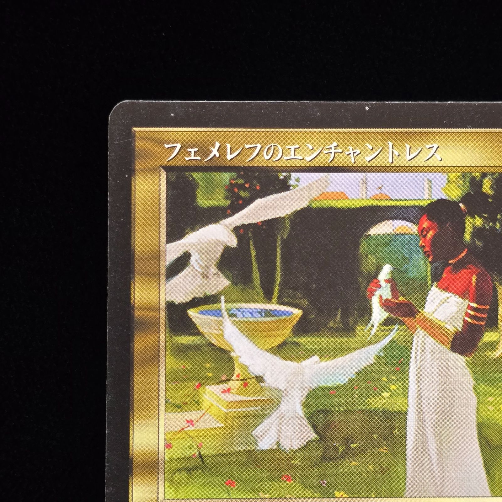 MTG フェメレフのエンチャントレス 日本語版 ビジョンズ 再録禁止 黒枠