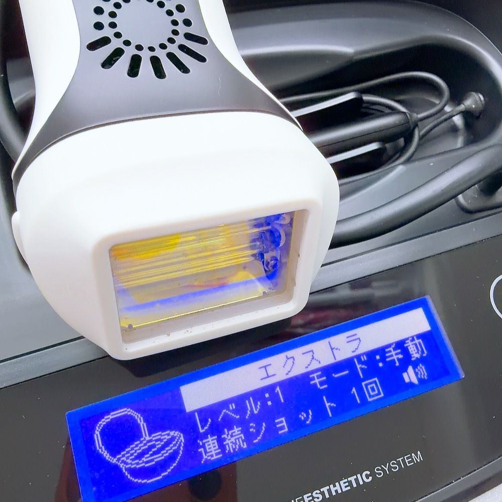 Ke-non ケノン  美容脱毛器ver 6.2 カートリッジ3つ、眉毛脱毛付き ケノン（ke-non） 家庭用脱毛器ケノン スキンケアカートリッジ Ver.4.0