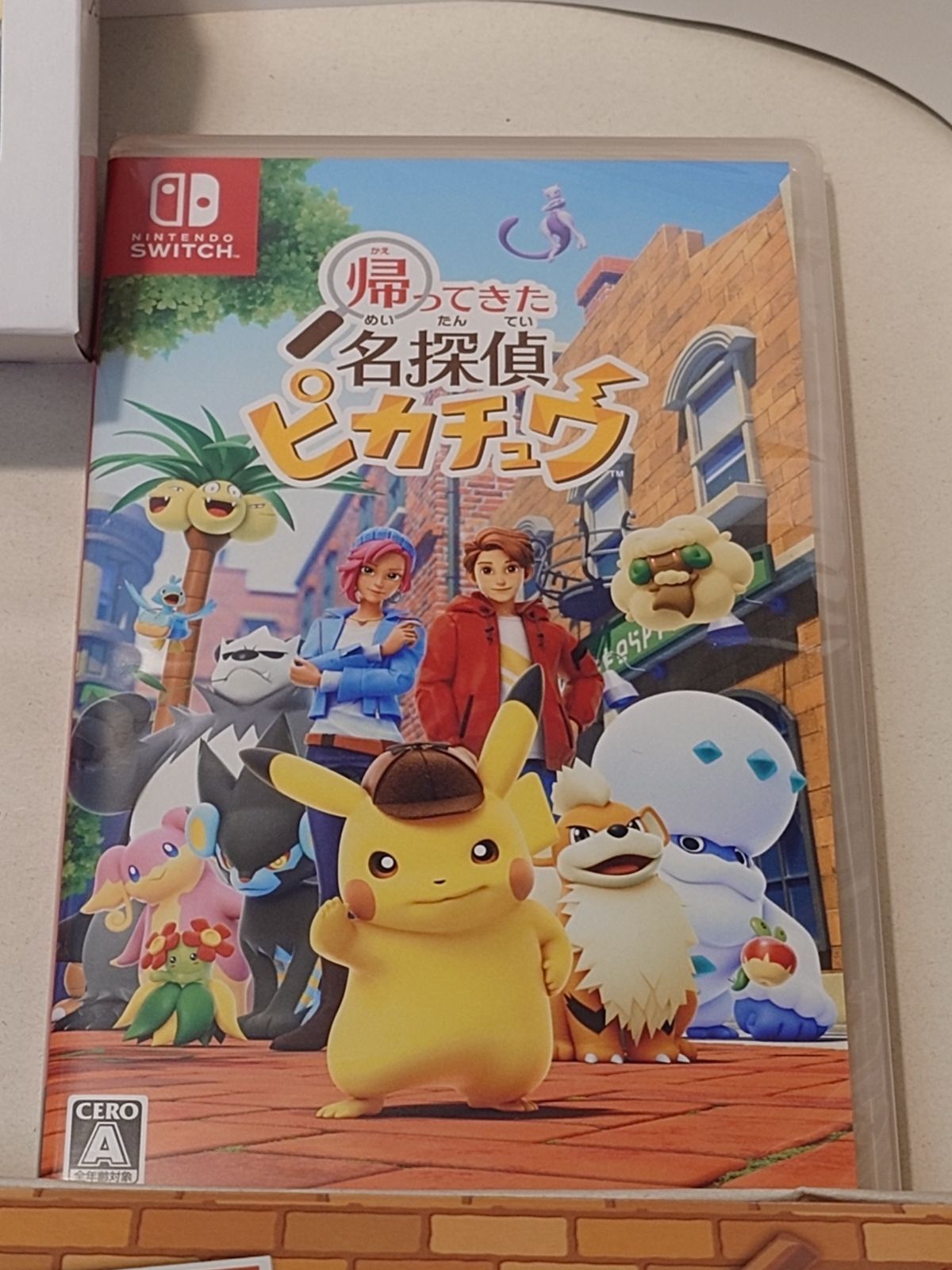 名探偵ピカチュウセット フィギュア ゲームソフト プロモカード - メルカリ