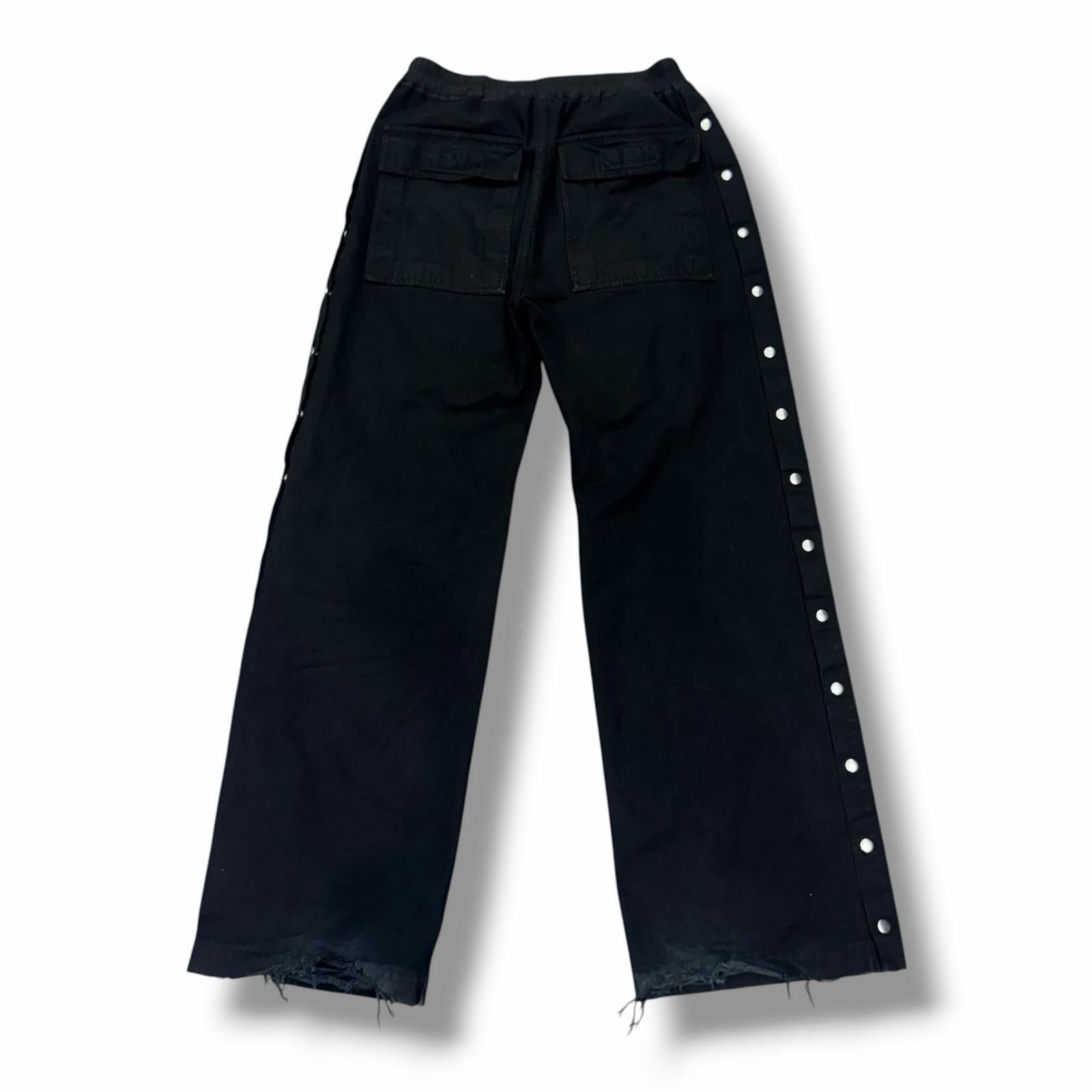 参考上代162800円 RICK OWENS DRKSHDW ワイド プッシャー パンツ 