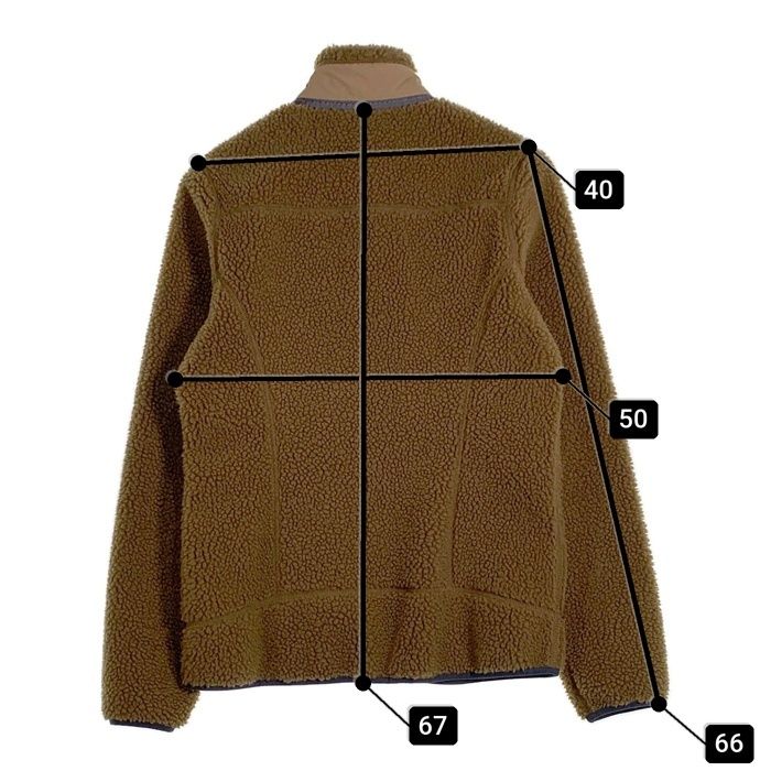 Patagonia パタゴニア フリースジャケット メンズS ボア ブラウン系 