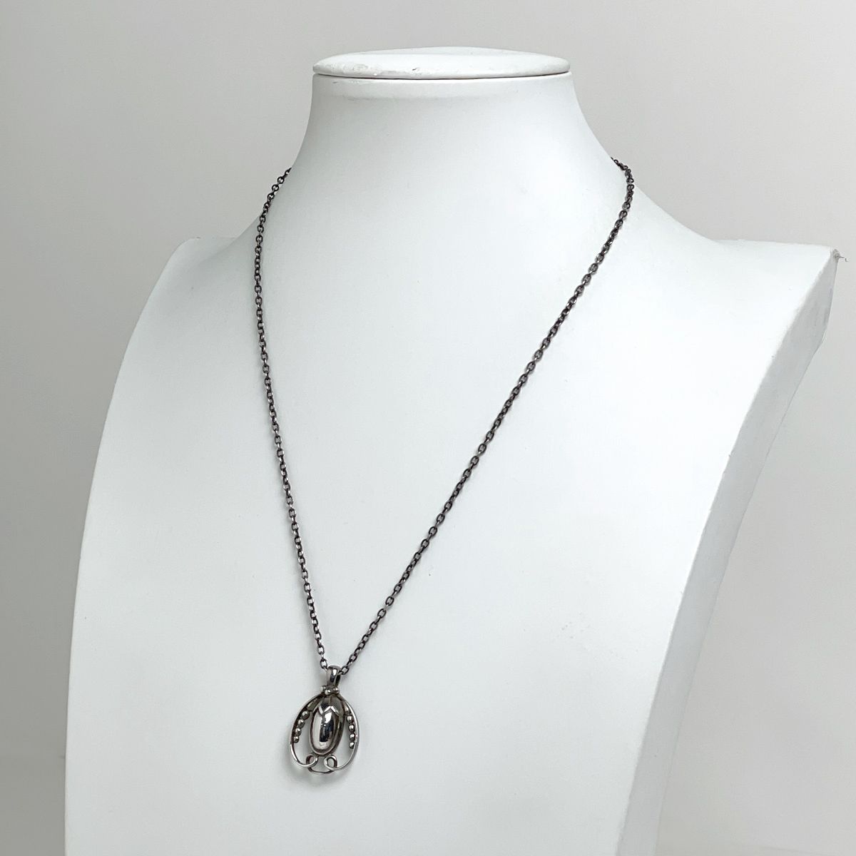 ジョージジェンセン Georg Jensen ヘリテージ ネックレス 1990 